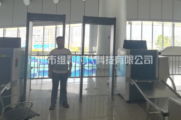 維和時代安檢門廠家為深圳蛇口港及印度客戶提供金屬安檢門及13臺X光機[圖]