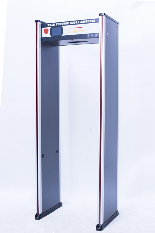 維和時代液晶顯示高端測溫安檢門